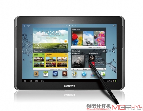 三星Galaxy Note 10.1是一款各方面都非常优秀的平板产品，但手写笔却俨然成为它大特点。